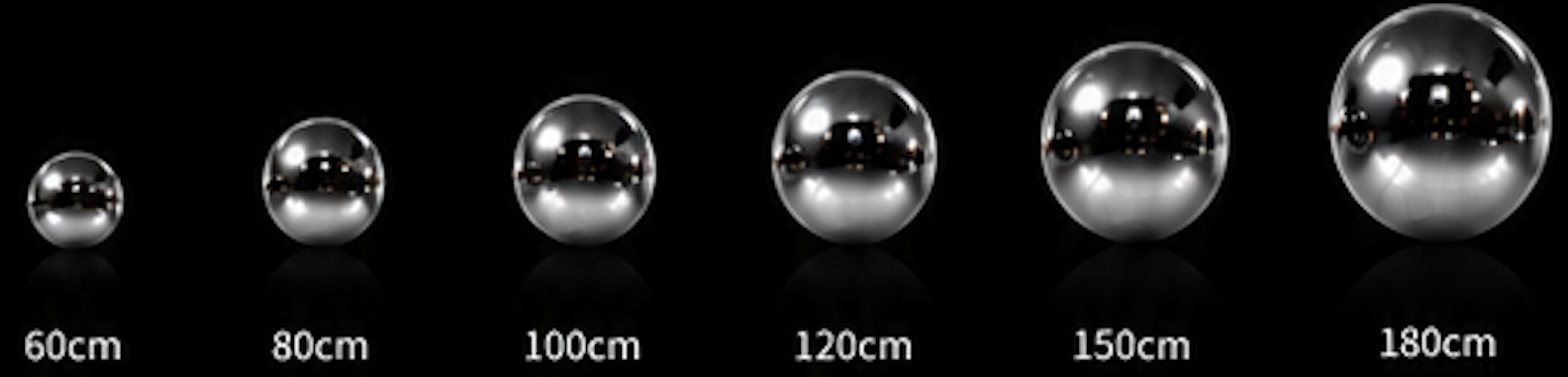 MIRROR BALL 60cm〜180cm サイズラインナップ