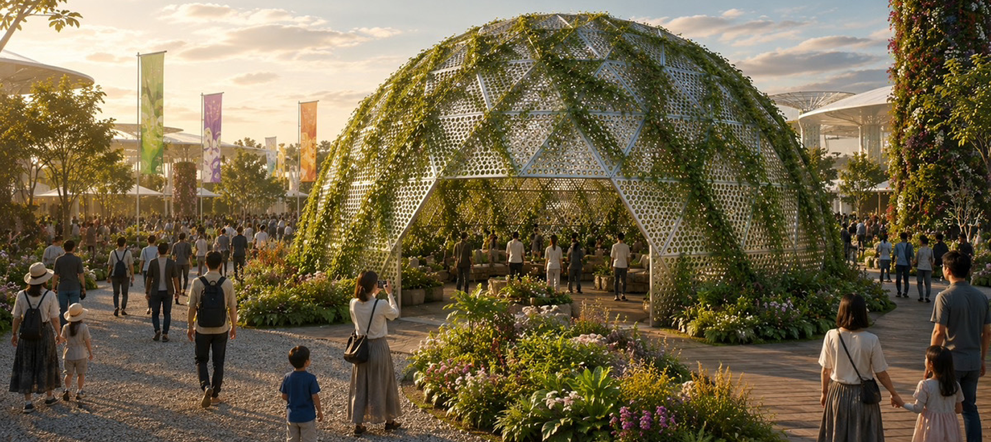 plant dome 外観